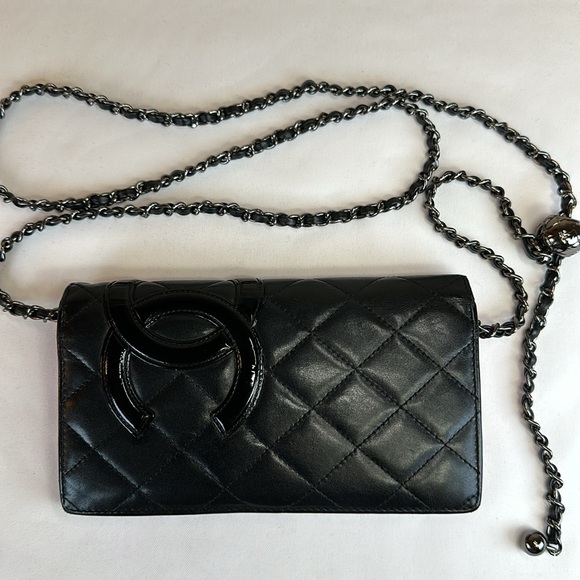 CHANEL CC Cambon Lambskin Pink Interior 13 Series 2009-2010, Fits phone - Picture 4 of 16